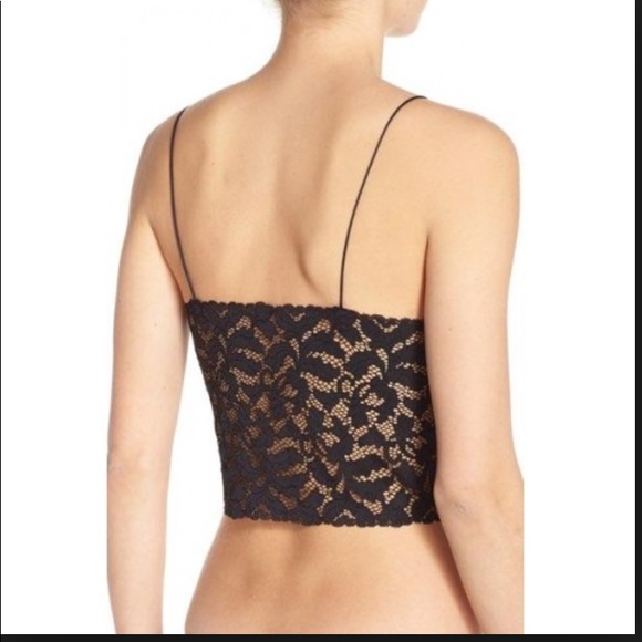 Free People black lace bralette - Picture 2 of 4